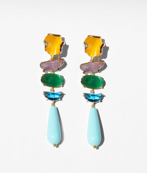 Katerina PsomaTurquoise Drop Earrings