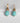 Katerina Psoma Julietta Turquoise Hoops