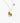 Katerina Psoma gold plated 925 silver chain pendant with an enamel animal pendant and fresh water pearl
