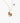 Katerina Psoma gold plated 925 silver chain pendant with an enamel animal pendant and fresh water pearl