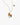 Katerina Psoma gold plated 925 silver chain pendant with an enamel animal pendant and fresh water pearl