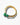 Katerina Psoma Danai Green Gold Plated Bracelet