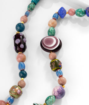 Katerina Psoma Tutti Frutti Blue Summer Necklace