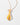 Katerina Psoma Murano Amphora glass cord pendant in pink yellow colors