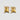 Katerina Psoma Gold insect-shaped earrings