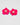 Katerina Psoma Pair of pink flower-shaped earrings