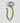 katerina psoma gold plated 3 row necklace with a metal rose clasp
