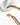 katerina psoma gold plated 3 row necklace with a metal rose clasp