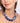 Katerina Psoma Memphis Blue Murano Necklace