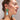 KATERINA pSOMA Pair of green and gold beaded CLIP earrings 