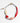 Katerina Psoma red Ivory Murano short necklace