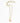 Katerina Psoma gold plated Chain necklace with a carved rhodochrosite bottle pendant