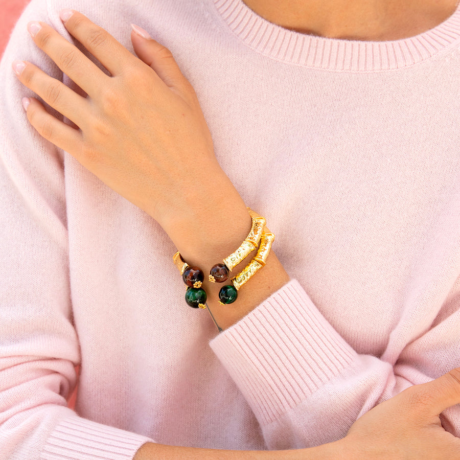 Katerina Psoma Luciana Gold Plated Bracelet with Beads