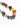 Katerina Psoma Short bulky necklace with painted beads