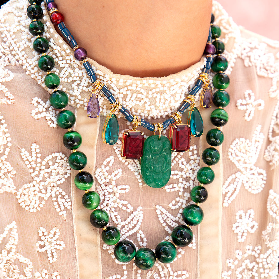 Noni Vibrant Green Necklace