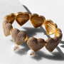 Katerina Psoma Lucida Heart Gold Plated Bracelet