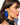 Katerina Psoma Artemis Blue Feather and Gold Plated Metal Clip Earrings