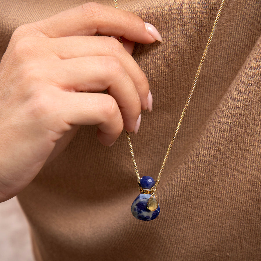 Danai Lapis Lazuli Necklace