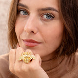 Katerina Psoma Wasp Gold Plated Ring