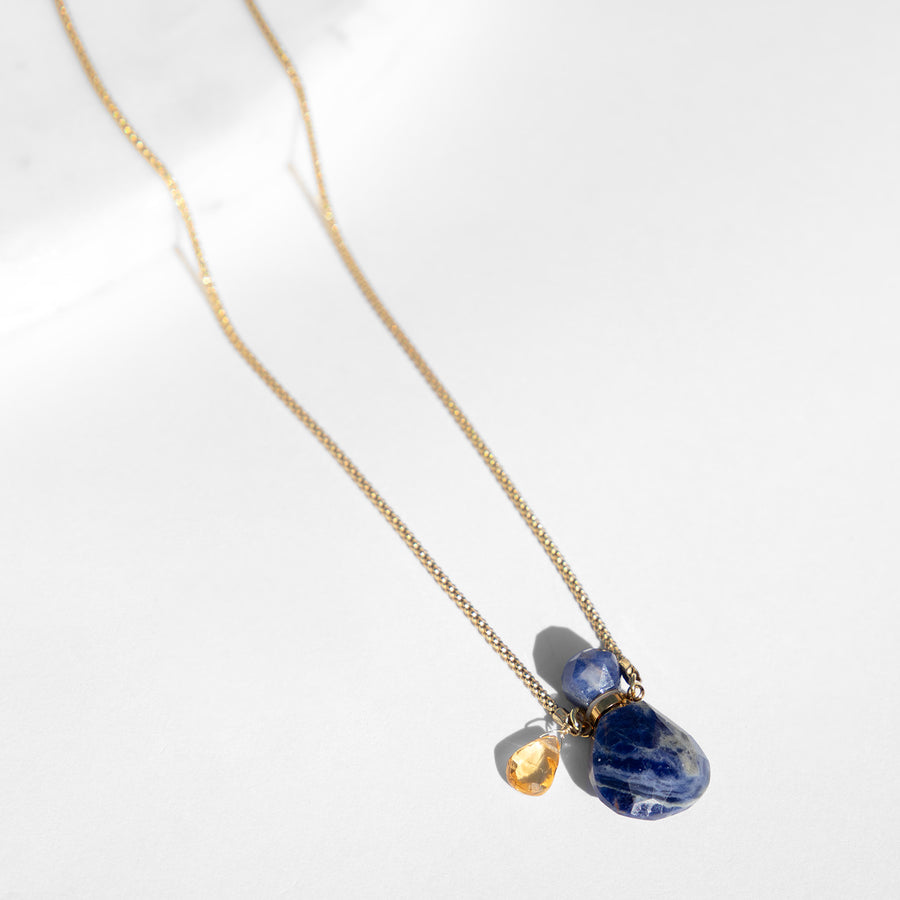 Danai Lapis Lazuli Necklace