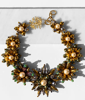 Katerina Psoma Precious Bronze Necklace