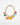 Katerina Psoma Short Chain necklace wit colorful big hearts