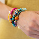 Katerina Psoma Turquoise Bracelet with beads