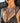 Katerina Psoma Orange Murano Short Necklace with semiprecious stones