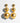 Katerina Psoma gold plated bead earrings