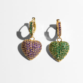 Katerina Psoma Amore Multicolor Hoop Earrings