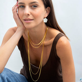 Katerina Psoma Perfect Chain Short Necklace gold plated