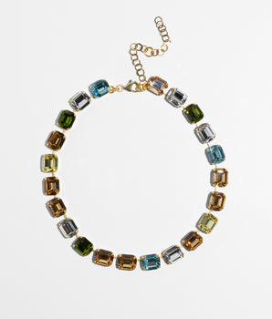 katerina Psoma crystal short necklace