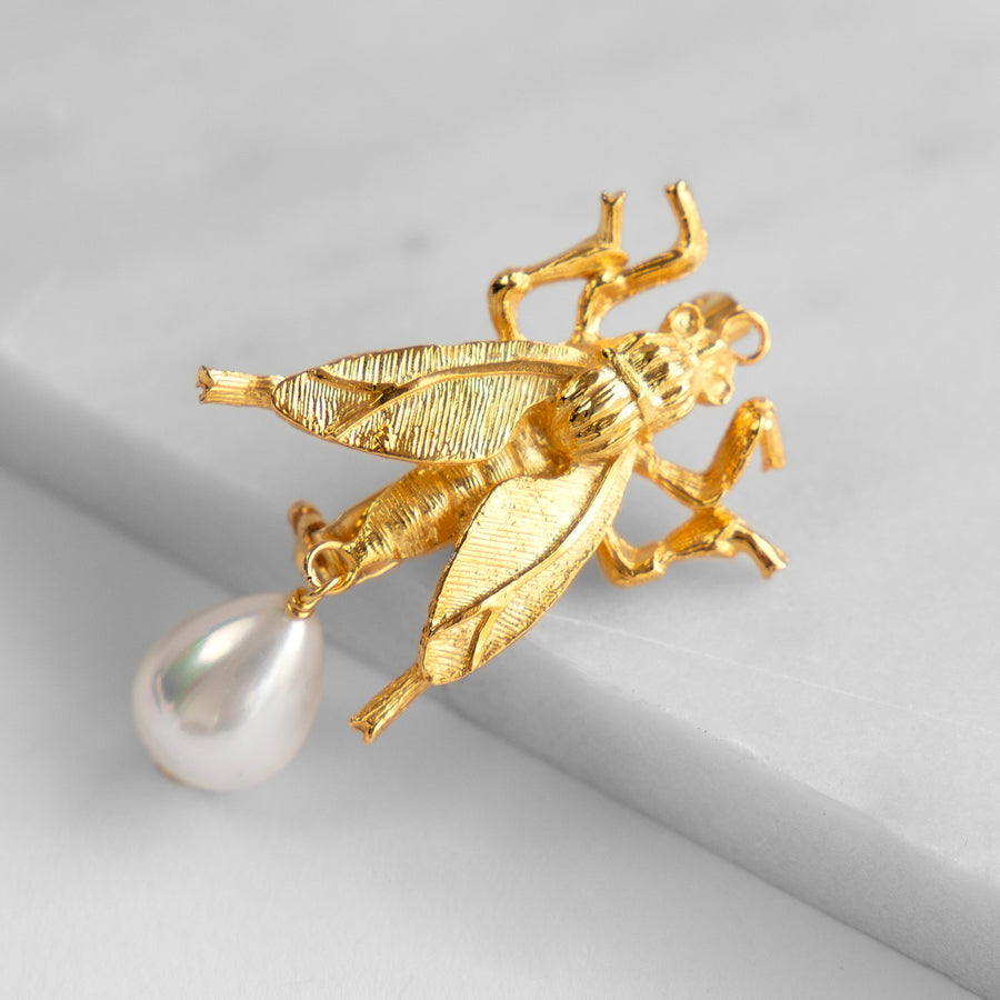 Katerina Psoma Wasp Brooch