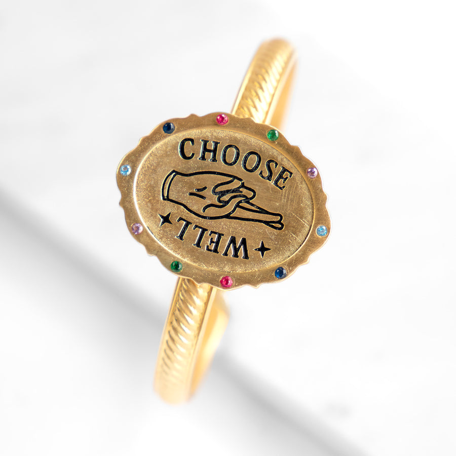 Choose Well Multicolor Bracelet
