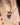 Katerina Psoma gold plated metal evil eye necklace grey detail