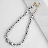 Katerina Psoma Margherite Short Necklace with pearls