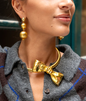 Bow Collar Necklace
