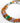 Lilly Necklace with Semiprecious Stones
