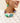 Katerina Psoma short necklace made of Murano glass, jasper, agate and carved resin. 
