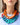 Katerina psoma Colorful chain-style necklace with acrylic links
