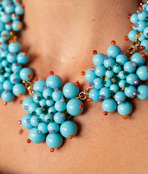 Katerina Psoma Precious Necklace in Turquoise