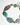 Katerina Psoma multicolor short necklace made of Murano glass, jasper, agate and carved resin. 