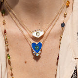 Katerina Psoma White Evil Eye Necklace