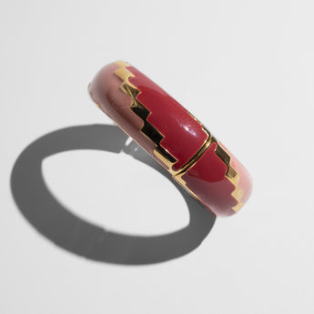 Katerina Psoma red metal bangle