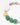 Katerina Psoma Shot ecklace made of Murano glass and semiprecious stones