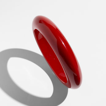 Katerina Psoma red resin bangle