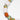 Katerina Psoma short necklace with painted wooden beads, corals and resin