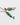 Katerina Psoma Long Necklace with colorful enamel fish pendant 