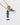 katerina Psoma long chain pendant with blue enamel fish