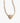 Katerina Psoma Chain short ecklace with a heart adorned with crystals
